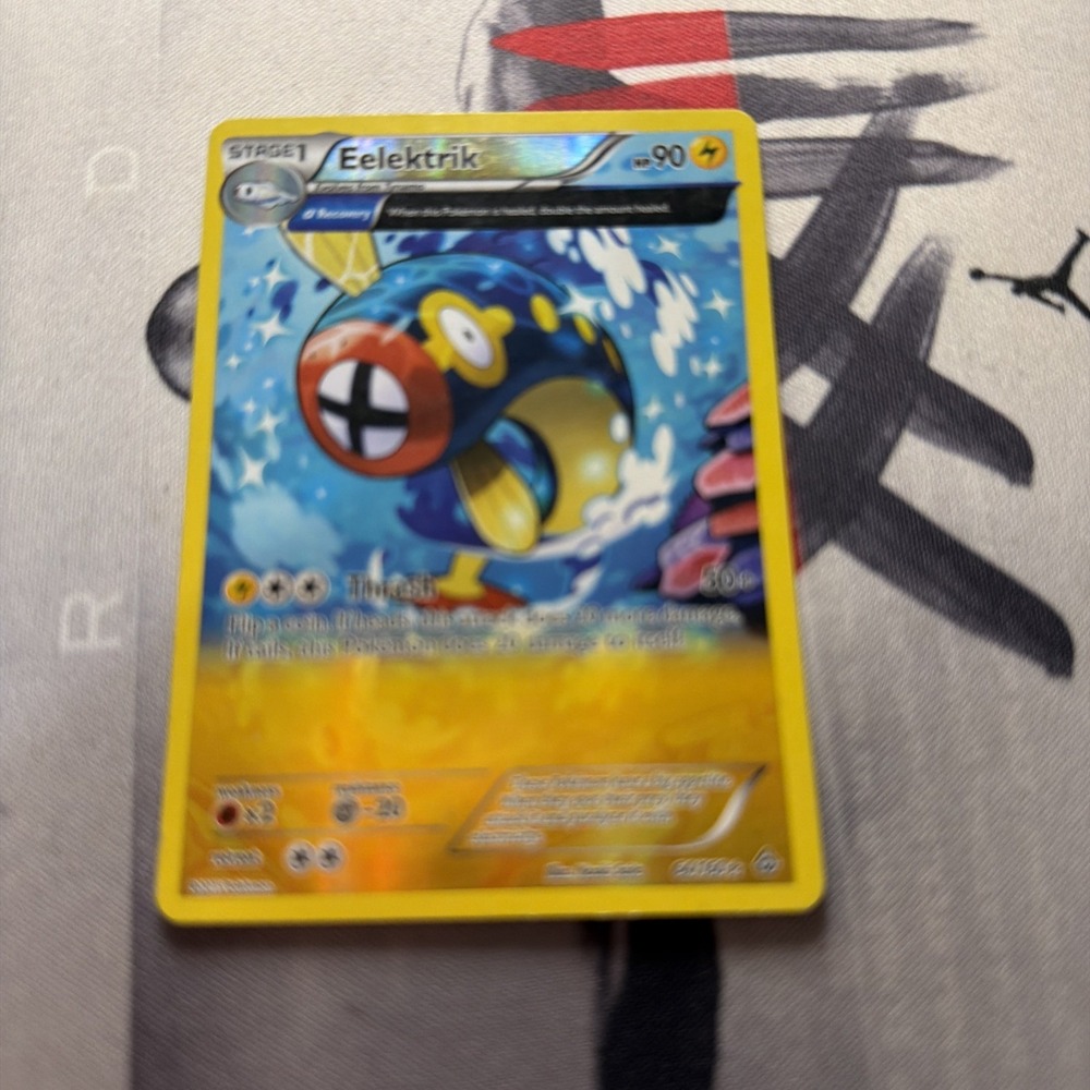 Pokemon EELEKTRIK 64/160 - XY Primal Clash RARE Rev Holo - NEAR MINT/MINT